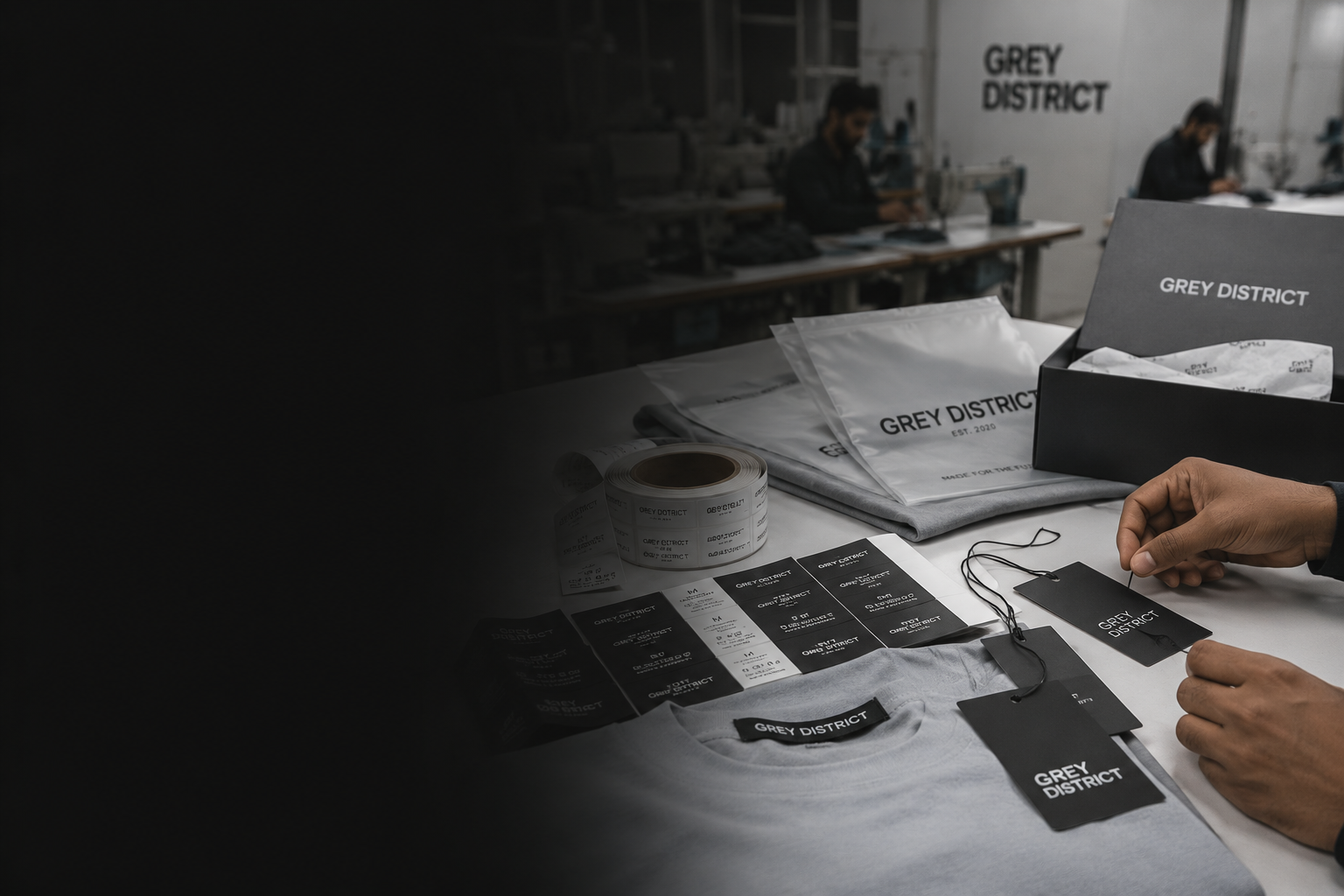BlackForgeX labels hangtags and packaging finishing